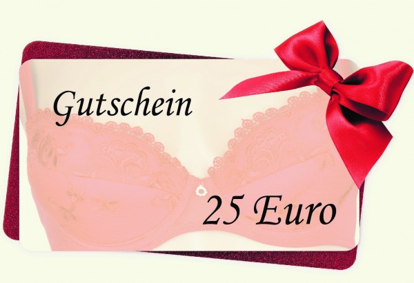 Gutschein - Wäsche für Sie und Ihn 25€